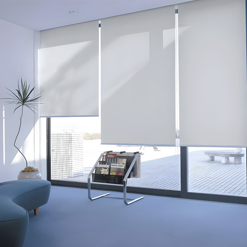 Cortina Rolo Blackout 2,10 L X 1,45 A 100% Blecaute 0% Luz