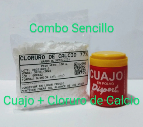 Cuajo + Cloruro De Calcio (todoqueso2)