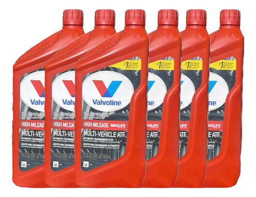 6l Aceite Transmisión Automát Valvoline Atf Traverse Equinox