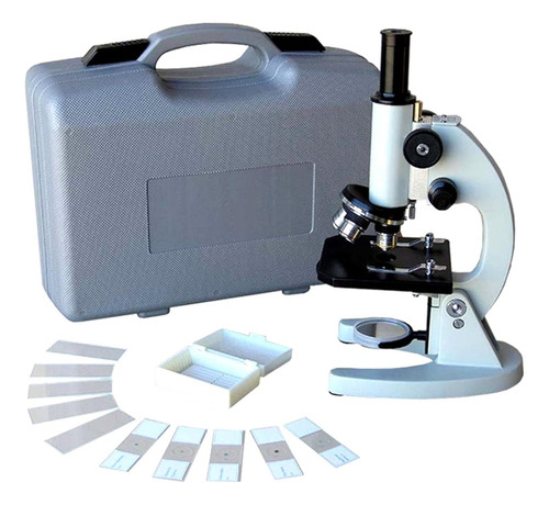 Amscope M60a-abs-pb10 Kit De Microscopio Para Principiantes,