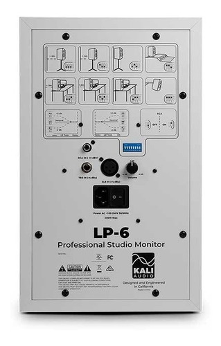 Monitores Activos Kali Audio Lp6wh 80w El Par