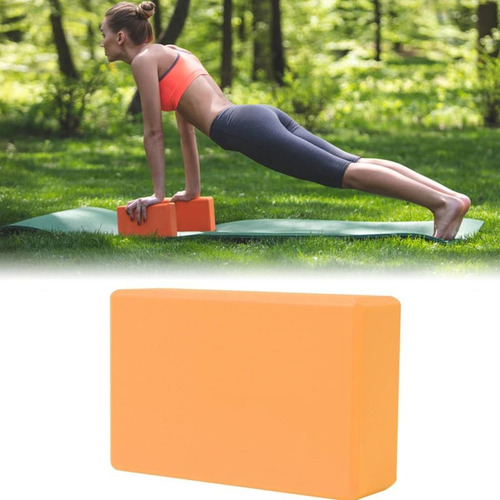 Imagen 2 de 8 de Block Ladrillo Yoga Eva Bloque Pilates Fitness