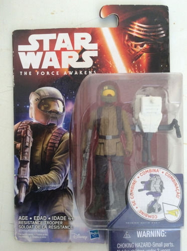 Star Wars The Force Awakens - Resistance Trooper (Usado)