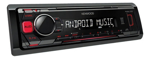 Estereo Kenwood Kmm 105, Usb, Aux, Iluminacion Blanca