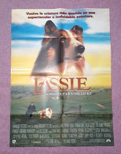 Lassie Amigos Para Siempre - 1994 Poster Afiche Origina Cine