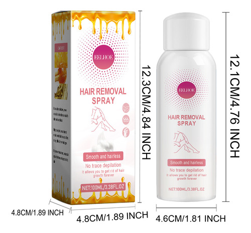 W Spray Depilatorio Para Depilación Rápida Debajo De Las Axi