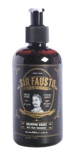 Sir Fausto Men´s Culture Shampoo Cabello Graso 250ml 6c