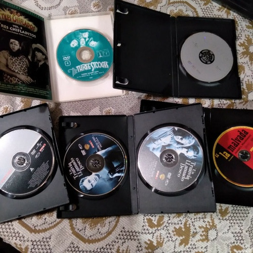5 Dvd Clásicos Malvada Vertigo Cleopatra Tranvia Chiflados