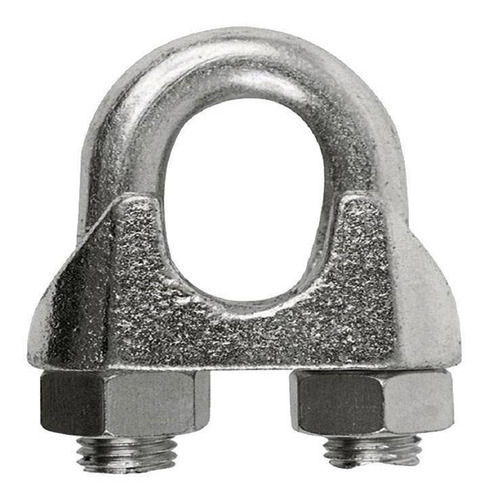 Clips Grampo P/cabo De Aco 3/16 5 Unidades