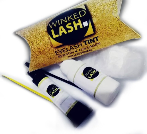 Kit Tinte Pestañas Lash Lifting /con Queratina + Colágen