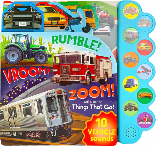 ¡rumble! Vroom! ¡zoom!: ¡escuchemos Things That Go!