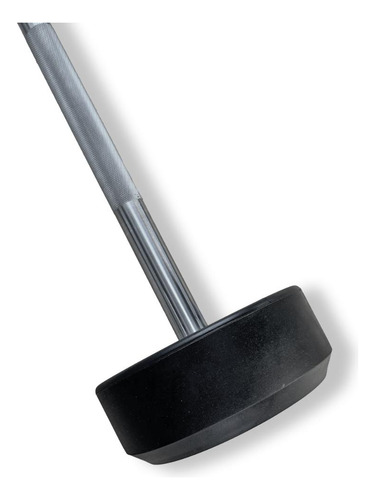 Barra Montada Reta Emborrachada - Elite 30kg Musculação