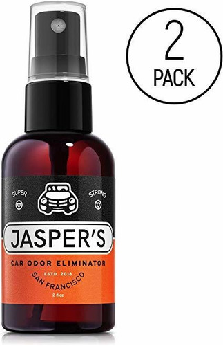 Jasper Car Odor Eliminator 2 Oz Botella (pack De 2)