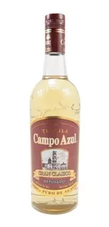 Tequila Campo Azul Clasico Reposado 750 Ml