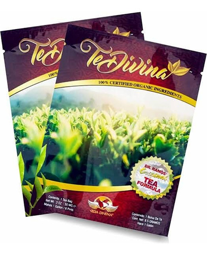 Té Divina (té Detox) - 6 Sobres 