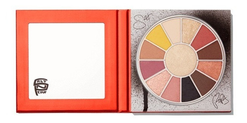 Sombras Milani Salt-n-pepa Hot, Kool And Vicious Color Rojo