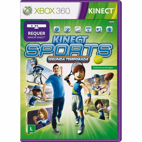 Kinect Sports Segunda Temporada Xbox 360 Mídia Física