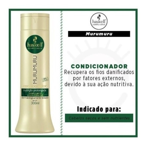 Condicionador Murumuru Haskell - 300ml