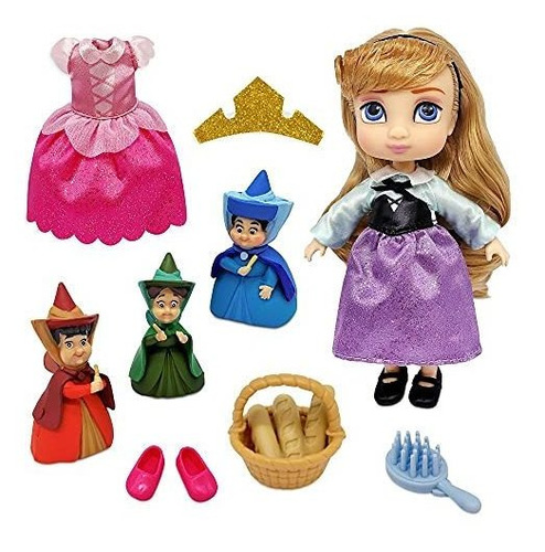 Disney Aurora Animators' Collection Mini Doll Play Set - Bel