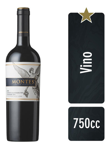 Vino Montes Limited Selection Cabernet/carmenere 750cc 1 Uni