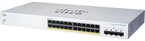 Switch Cisco Cbs220 24 Portas 10/100/1000 Cbs220-24t-4g