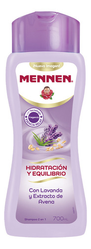 Shampoo Mennen Hidratación y Equilibrio Lavanda 700 ml