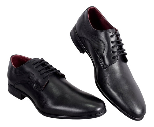 Zapato Hombre Cuero De Vestir L'epoque Damien 01 Elegante
