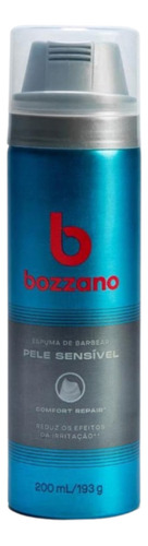 Kit 4 Espuma De Barbear Bozzano Pele Sensível 200ml