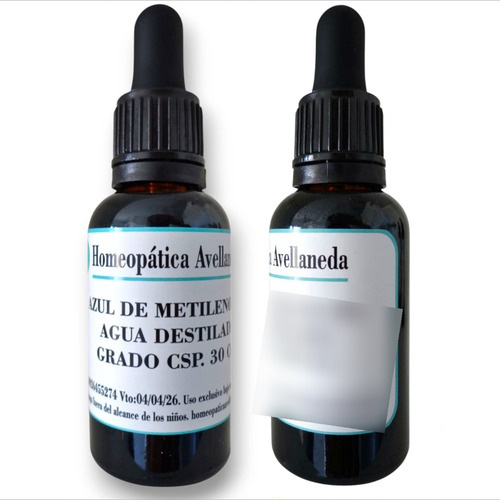 Promo 2x1 + Envio Gratis! 2% Azul De Metileno Grado Usp 30cc