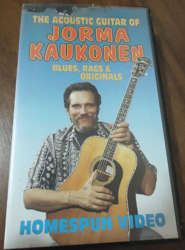 Jorma Kaukonen Acoustic Guitar Blues Rags And Originals Vhs