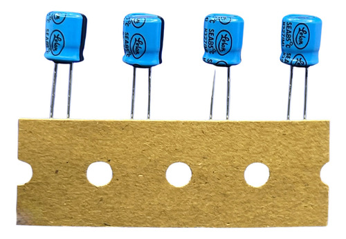 100x Capacitor Eletrolitico 100uf/16v Rd. 85º 6,3x7mm Fitado