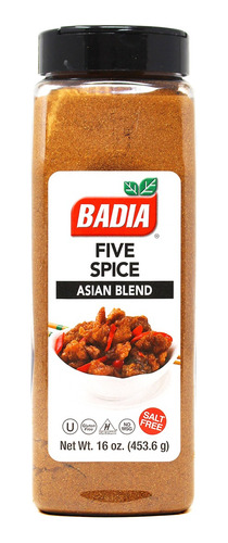 Cinco Especias Badia Five Spice Asian Blend Número 1 Especia