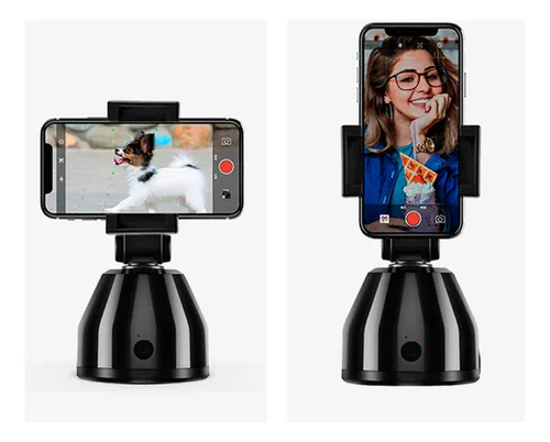Soporte Giratorio Usb Recargable Seguimiento Celular Tik Tok