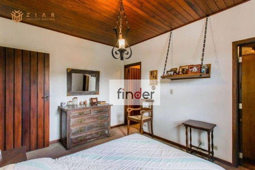 Imagem 9 de 30 de Casa À Venda Na Rua Willie Davids, 595 Vila Capivari, Campos Do Jordão. 450 M², 5 Dormitórios, 3 Suítes, Adega, Piscina, Sauna, Jogos E 6 Vagas. - Ca1012