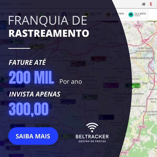 Imagem 1 de 1 de Franquia De Rastreamento Veicular Beltracker