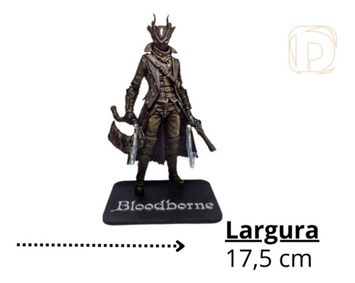 Suporte Para Controle Ps4, Ps5 Ou Xbox Bloodborne Com Nome