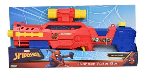 Pistola De Agua Spiderman Typhoon Water Gun Original Ditoys