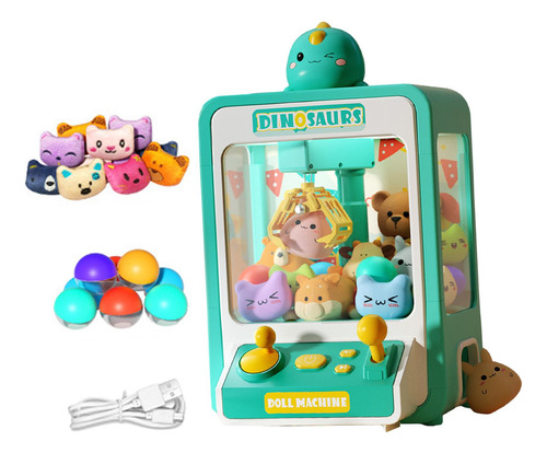 Jogo De Arcade Da Máquina Da Garra, Brinquedo Dos Azul