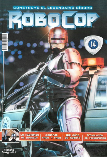 Robocop N° 14 Revista Planeta Deagostini 