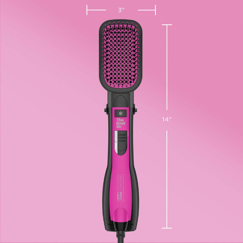 Cepillo Secador Y Alisador 2 En 1 Calor Y Brillo 1000w