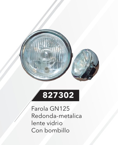 Farola Gn125 (pregunte Disponibilidad)