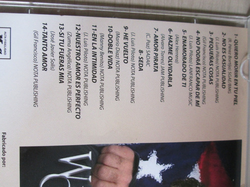 Imagen 3 de 4 de Willie Gonzalez Exitos Cd