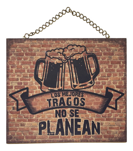 Añoranza | Letrero Decorativo Para Bar/ Cantina / Los Tragos
