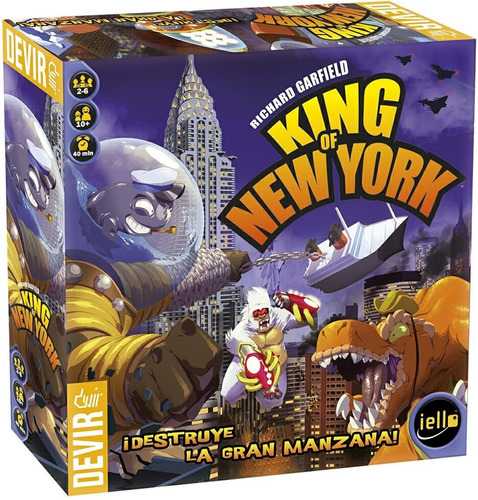 Devir King Of New York En Español, Juego De Mesa