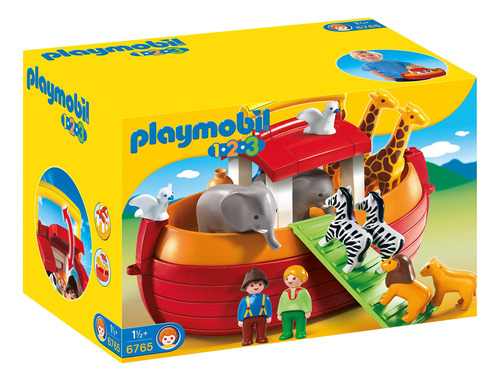 Playmobil 1.2.3 Arca De Noé Maletín