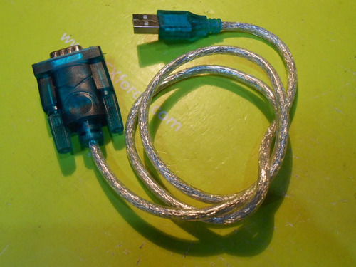 Cable Adaptador Usb A Serie Rs232 De 1 Puerto Serial Db9 M/m