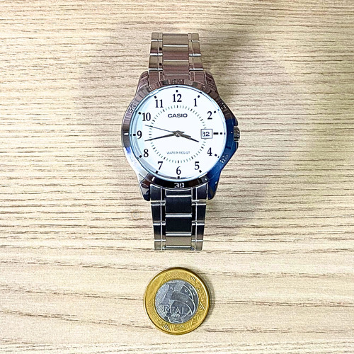 Relógio Casio Masculino Analógico Casual Mtp-v004d-7budf