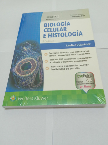 Biología Celular E Histología 8° Ed. Serie Rt - Gartner