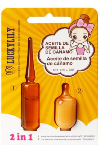 Set De 2  Sérum + Loción De Aceite De Semilla Cáñamo 