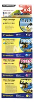 Comprar Pack 4 Cartuchos 117 Tintas Alternativas Para Epson T23 T24